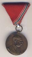 1898. "Signum Memoriae" Br katonai érdemérem mellszalaggal T:2- ph.