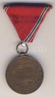 1898. "Signum Memoriae" Br katonai érdemérem mellszalaggal T:2- ph