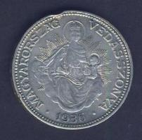 1936. 2P Ag "Madonna" T:3 ph.
