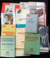 Vegyes fotó-prospektus tétel hasznos szakmai lapokkal, magazinokkal (össz. 25 db)