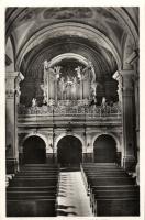 Tihany apátsági templom  kórusa és orgonája