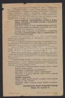 3 db háborús propaganda nyomtatvány