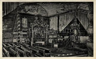 Késmárk Evangelist church interior