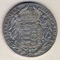 1783B. Tallér "II.József" Ag T:2-/3+