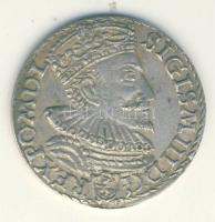 Lengyelország 1594. 3Gr "Sigismund III." Ag T:2