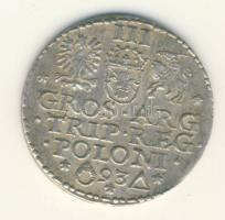 Lengyelország 1593. 3Gr "Sigismund III." Ag T:2+