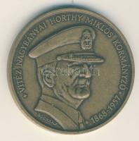 1993. "Horthy Miklós újratemetése-Kenderes" matt Br emlékérem szign.:Bognár T:1