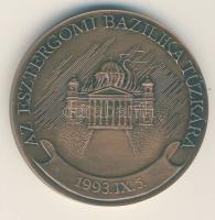 1993. "Az Esztergomi Bazilika tűzkára-Köszönettel a nagylelkű segítségért" Br emlékérem. Szign.Bozó T:1