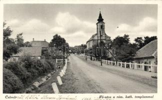 Csömör Fő utca, katolikus templom