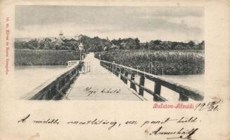 1899 Balatonalmádi hajó kikötő (fl)