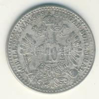Ausztria 1869. 10Kr Ag T:3
