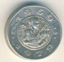 1979. "10 éves az Éremgyűjtők Keszthelyi Csoportja" Ag (4,08g) emlékérem T:2