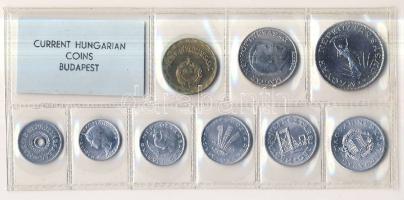 1973. 2f-10Ft 9db klf, forgalmi szettben T:1