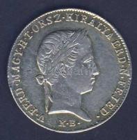 1848KB 10Kr Ag (aranyozás nyomai) T:2-