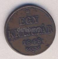 1848. 1kr T:2- ph