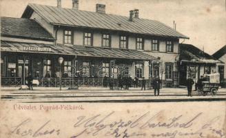 Poprád Felka railway station (fl)