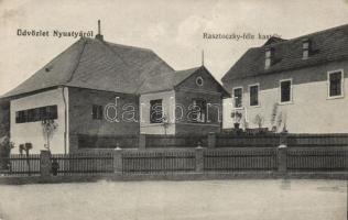 Nyustya Rasztoczky castle