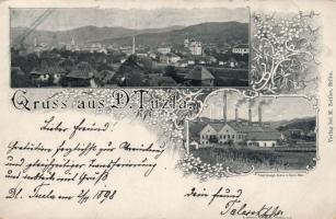 1898 Donja Tuzla with salt mine
