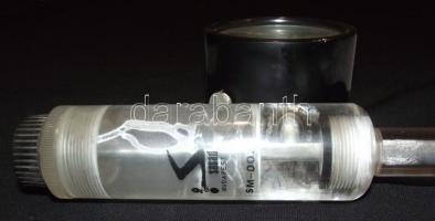 Talajnedvességmérő műszer tokkal, működőképes