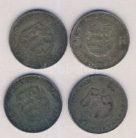 1947. 5Ft Ag "Kossuth" (4x) T:2-,3