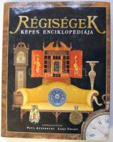 1994 Régiségek Képes Enciklopédiája, Panoráma Kiadó, Bp., kiadói keménykötésben, rengeteg színes képpel és leírásokkal