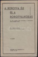 cca 1930 Léber Kálmán: A borotva éle és a borotválkozás, II. kiadás