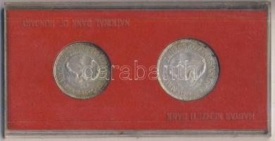 1969. 50Ft Ag + 100Ft Ag "Tanácsköztársaság" pár T:BU Eredeti MNB plasztiktokban!