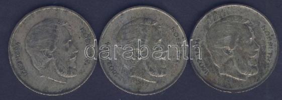 1947. 5Ft Ag "Kossuth" (3x) T:3 ph.