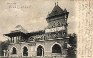 Budapest XI. Gellérthegyi kioszk (b) (ázott)