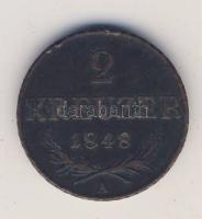 Ausztria 1848A 2Kr T:3