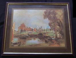 4 db klf méretű képkeret benne nyomatokkal