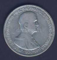 1930. 5P Ag "Horthy jobbra" T:3