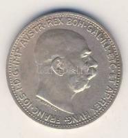 Ausztria 1914. 1K Ag T:3+