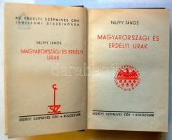 Pálffy János emlékezései, Erdélyi Szépmíves Céh Kiadó, Kolozsvár - A kiadó 10 éves jubileumára kiado...