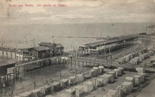 Grado beach with café (fl)