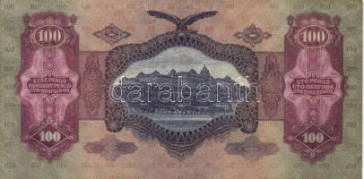 1930. 20P + 100P + 1936. 10P mindegyik hamis nyilaskereszt felülbélyegzéssel T:II-,III-