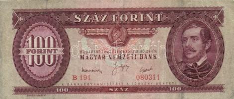 1949. 100Ft (3x) T:II-,III