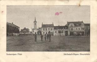 Szászrégen main square So.Stpl (EK)