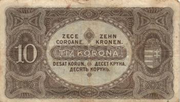 1913-1923. 20f (2x) + 50f + 1K (5x) különféle felülbélyegzésekkel + 2K (5x) 4klf típus + 10K (3x) ké...