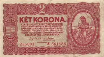 1913-1923. 20f (2x) + 50f + 1K (5x) különféle felülbélyegzésekkel + 2K (5x) 4klf típus + 10K (3x) ké...