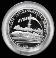 Németország "Berlini archívum" 12db klf Ag (999/1000) emlékérem (20g / d=40mm)híres berlin...