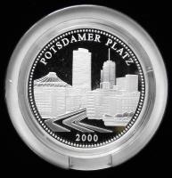 Németország "Berlini archívum" 12db klf Ag (999/1000) emlékérem (20g / d=40mm)híres berlin...