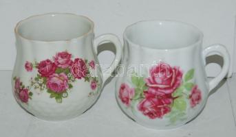 Hatalmas Zsolnay porcelán tétel: Rózsás, 12 személyes étkészlet hiányosan, de használhatóan. A meglé...