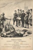 Les Libérateurs, Poilu; Foch, Pétain, Fayolle, Castelnau, Poincaré, Galliéni, Joffre / WWI French military pgopraganda, officers s: Aubert, Első Világháborús Francia katonai propaganda, s: Aubert