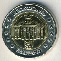 Németország DN 2€ "Saarland" próbaveret tanúsítvánnyal T:1
