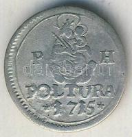 1715. PH Poltúra Ag III.Károly T:3+/3