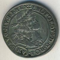 I. Lipót 1687 NB-PO. XV.Kr Ag Nagybányai veret (ÉH.1066/c) T:2-