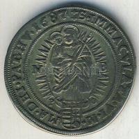 I. Lipót 1687 NB-PO. XV.Kr Ag Nagybányai veret (ÉH.1066/c) T:2-