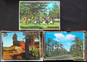 3 doboz (kb. 300 db) vegyes modern városképes lap, sok érdekességgel (Afrika, Távol-Kelet, tengerentúl, stb.)