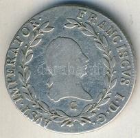 Ausztria 1809G 20Kr Ag II.Ferenc T:2/3+